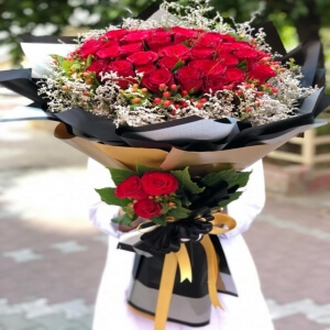 Kırmızı Gül Buketi